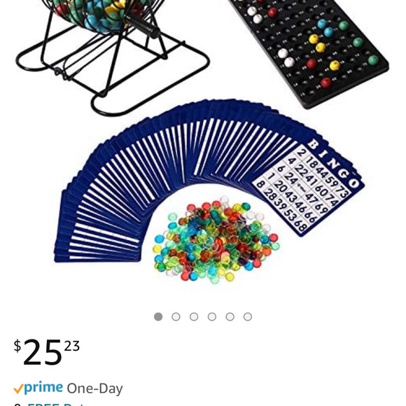 New in box deluxe bingo set - Picture 5 of 5